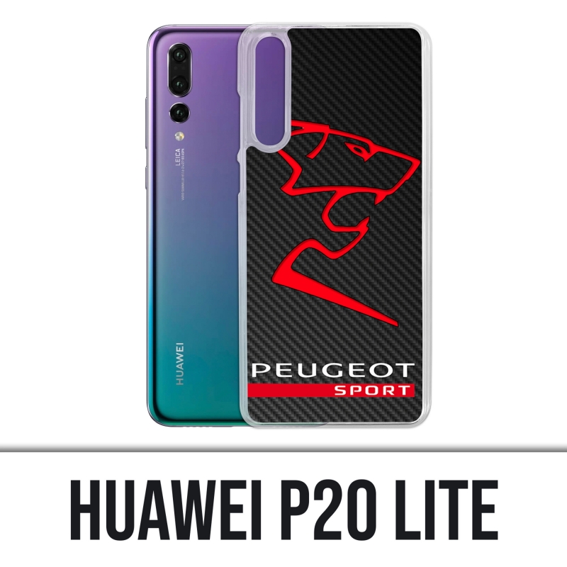 Coque Huawei P20 Lite - Peugeot Sport Logo