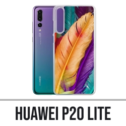 Coque Huawei P20 Lite - Plumes