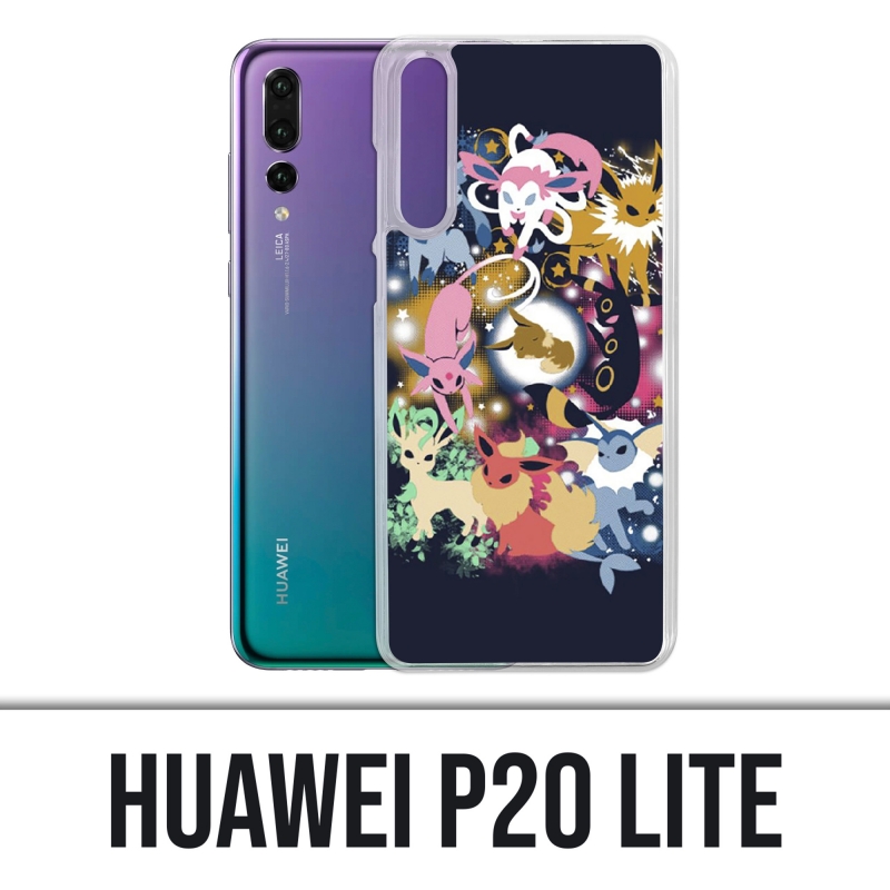Huawei P20 Lite case - Pokémon Évoli Évolutions