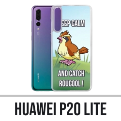 Huawei P20 Lite Case - Pokémon Go Catch Roucool