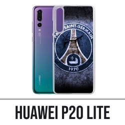 Custodia Huawei P20 Lite - Logo Psg Grunge