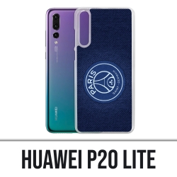 Custodia Huawei P20 Lite - Psg minimalista sfondo blu