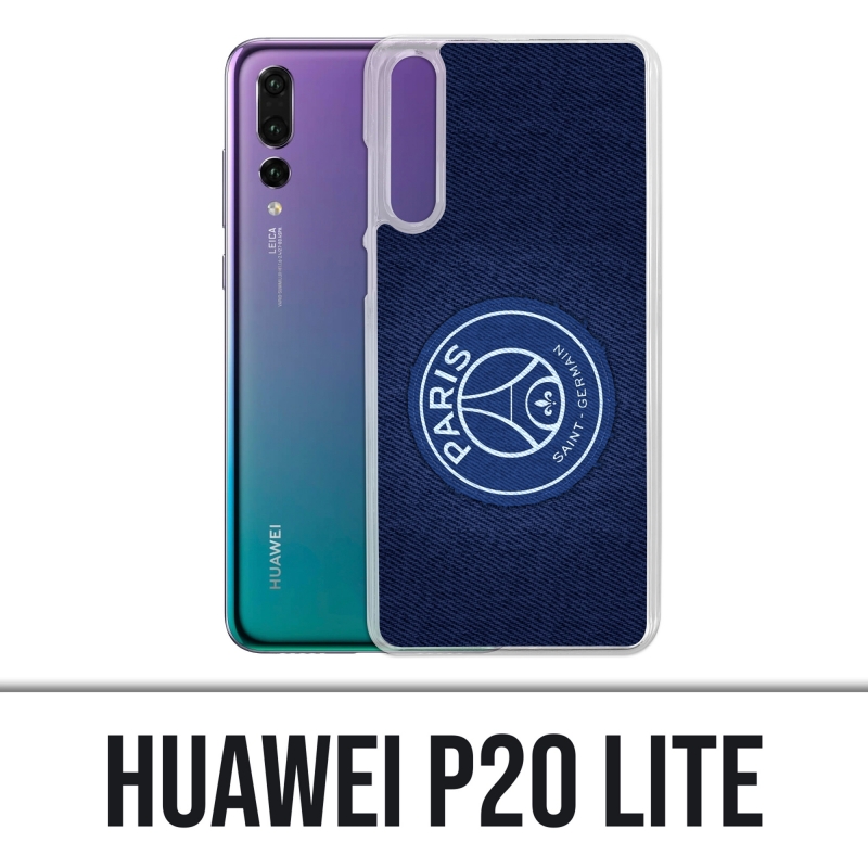 Huawei P20 Lite Case - Psg Minimalist Blue Hintergrund