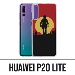 Huawei P20 Lite case - Red Dead Redemption Sun