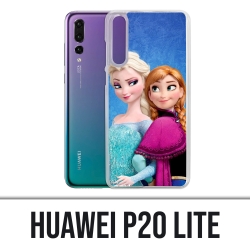 Coque Huawei P20 Lite - Reine Des Neiges Elsa Et Anna