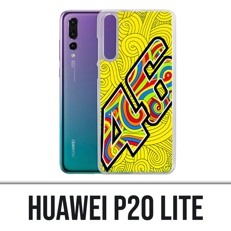 Huawei P20 Lite case - Rossi 46 Waves
