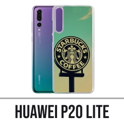 Huawei P20 Lite case - Starbucks Vintage