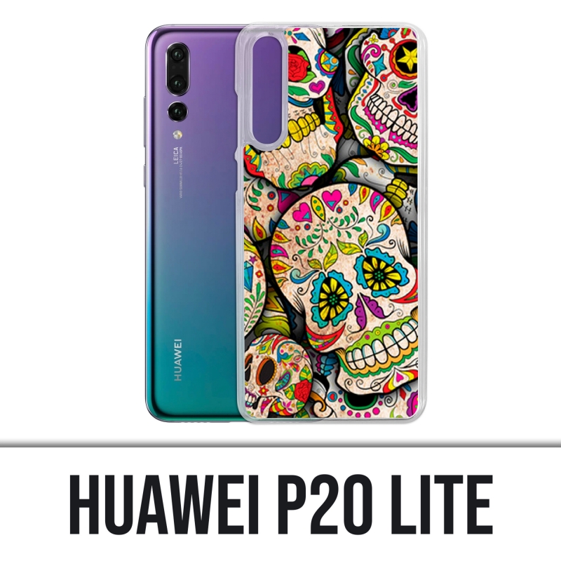 Coque Huawei P20 Lite - Sugar Skull