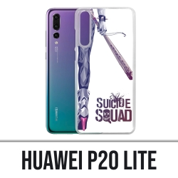 Funda Huawei P20 Lite - Pierna Escuadrón Suicida Harley Quinn
