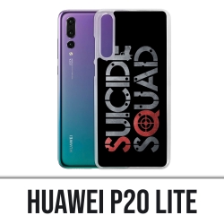 Custodia Huawei P20 Lite - Suicide Squad Logo