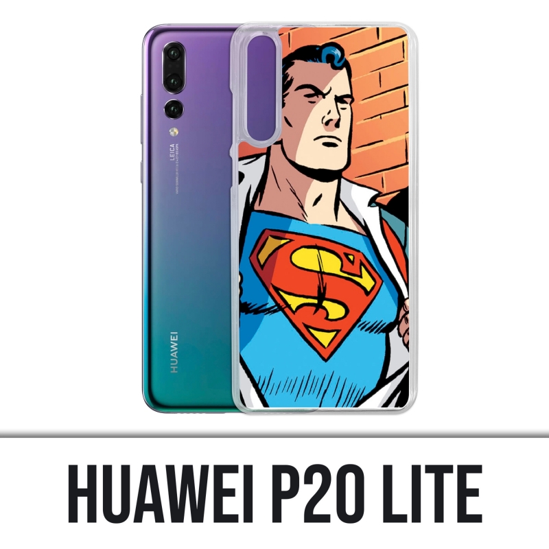 Custodia Huawei P20 Lite - Superman Comics