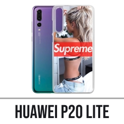 Coque Huawei P20 Lite - Supreme Girl Dos