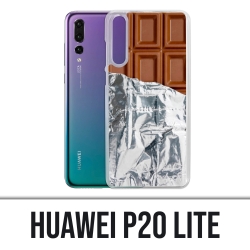 Huawei P20 Lite Hülle - Chocolate Alu Tablet