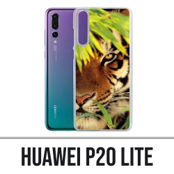 Coque Huawei P20 Lite - Tigre Feuilles