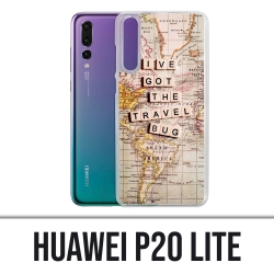Coque Huawei P20 Lite - Travel Bug