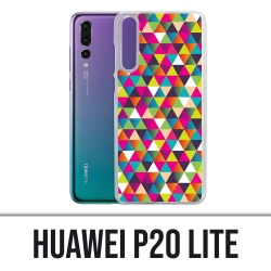Custodia Huawei P20 Lite - Triangolo multicolore