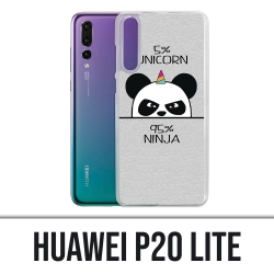 Coque Huawei P20 Lite - Unicorn Ninja Panda Licorne