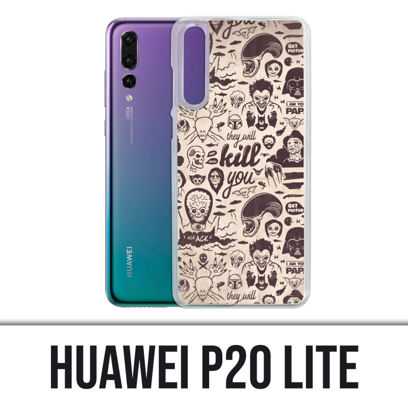 Huawei P20 Lite Case - Naughty Kill You