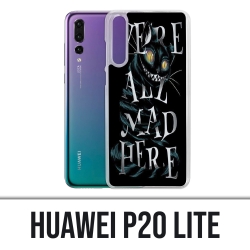 Huawei P20 Lite Case - waren alle verrückt hier Alice im Wunderland