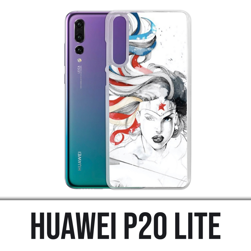 Funda Huawei P20 Lite - Wonder Woman Art
