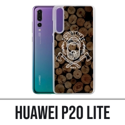Huawei P20 Lite case - Wood Life