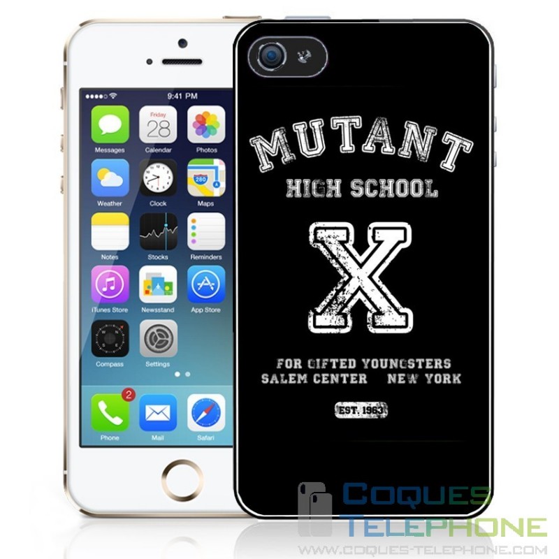 Coque téléphone Mutant High School - Logo