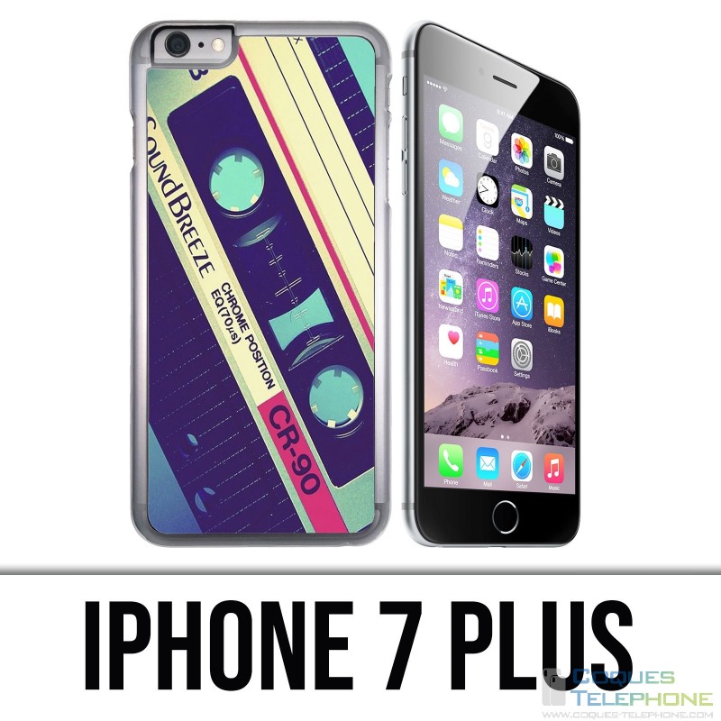 Coque iPhone 7 Plus - Cassette Audio Sound Breeze