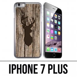Custodia per iPhone 7 Plus - Cervo di legno di uccello