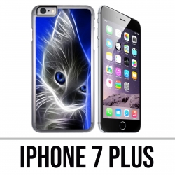 Custodia per iPhone 7 Plus - Cat Blue Eyes