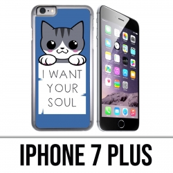 Funda iPhone 7 Plus - Chat Quiero tu alma