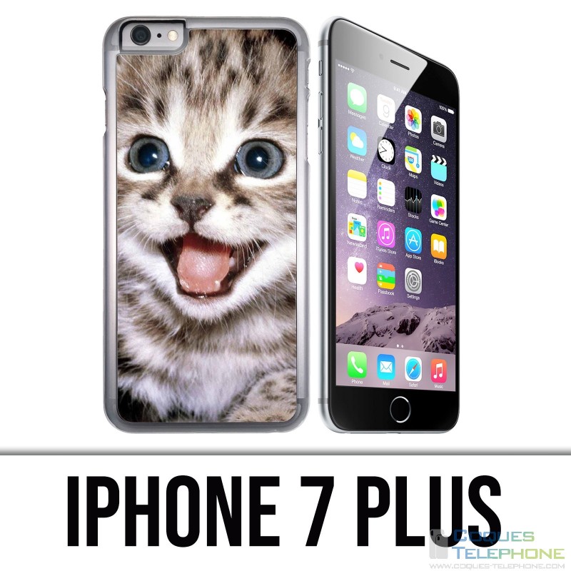 Coque iPhone 7 PLUS - Chat Lol