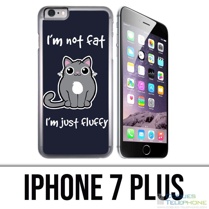 Custodia per iPhone 7 Plus - Cat Not Fat Just Fluffy