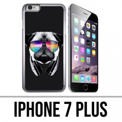 Coque iPhone 7 PLUS - Chien Carlin Dj
