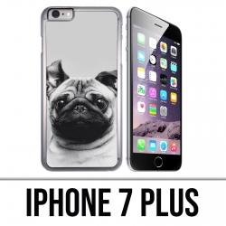 Custodia per iPhone 7 Plus - Dog Pug Ears
