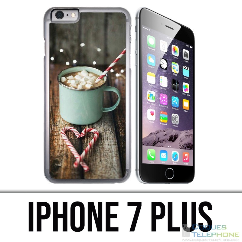 IPhone 7 Plus Hülle - Marshmallow aus heißer Schokolade