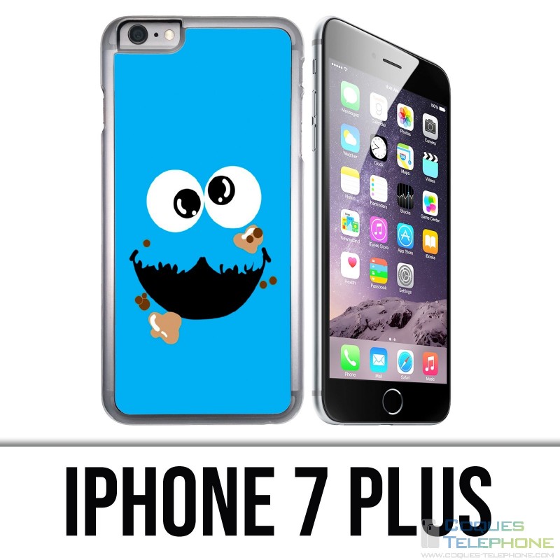 Custodia per iPhone 7 Plus - Cookie Monster Face
