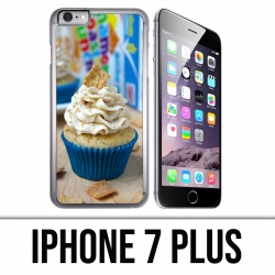 Custodia per iPhone 7 Plus - Cupcake blu