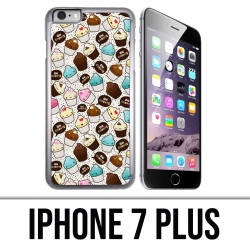 Coque iPhone 7 Plus - Cupcake Kawaii