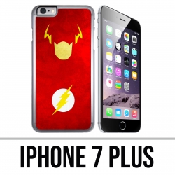 Funda iPhone 7 Plus - Dc Comics Flash Art Design