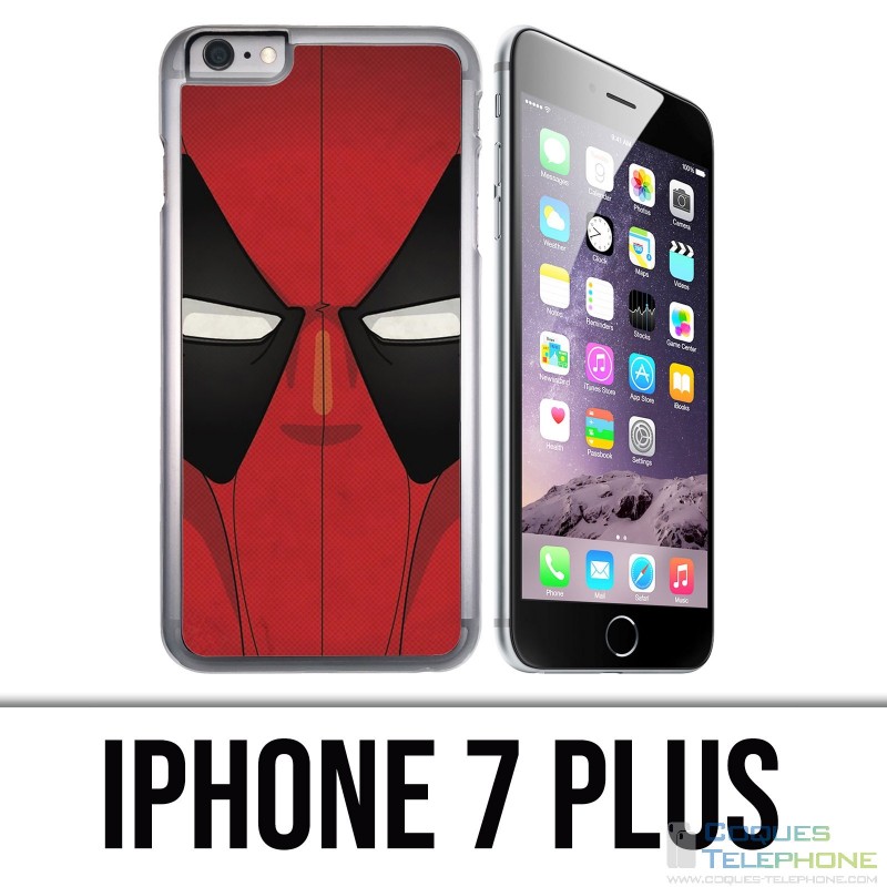 Funda iPhone 7 Plus - Máscara Deadpool