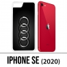 Custodia iPhone SE 2020 - Audi Logo Métal