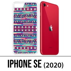 Coque iPhone SE 2020 - Azteque Rose