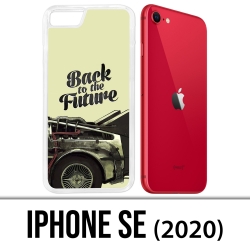 Coque iPhone SE 2020 - Back To The Future Delorean