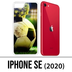 Funda iPhone 2020 SE - Ballon Football Pied