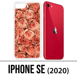 Coque iPhone SE 2020 - Bouquet Roses