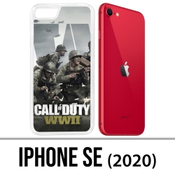 Coque iPhone SE 2020 - Call Of Duty Ww2 Personnages