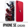 iPhone SE 2020 Case - Captain America Vs Iron Man Avengers
