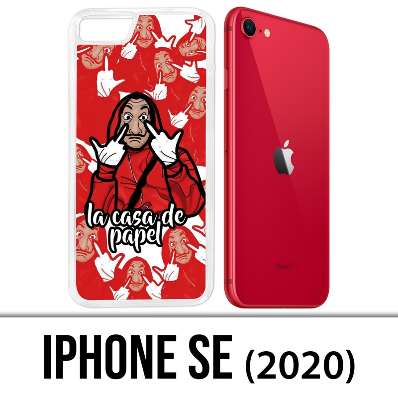 Coque iPhone SE 2020 - Casa De Papel Cartoon