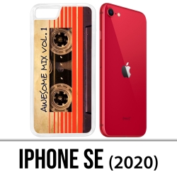 Coque iPhone SE 2020 - Cassette Audio Vintage Gardiens De La Galaxie