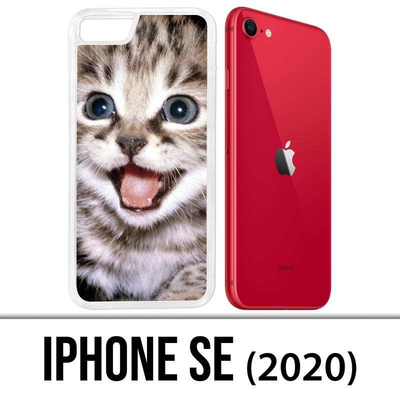 Coque iPhone SE 2020 - Chat Lol